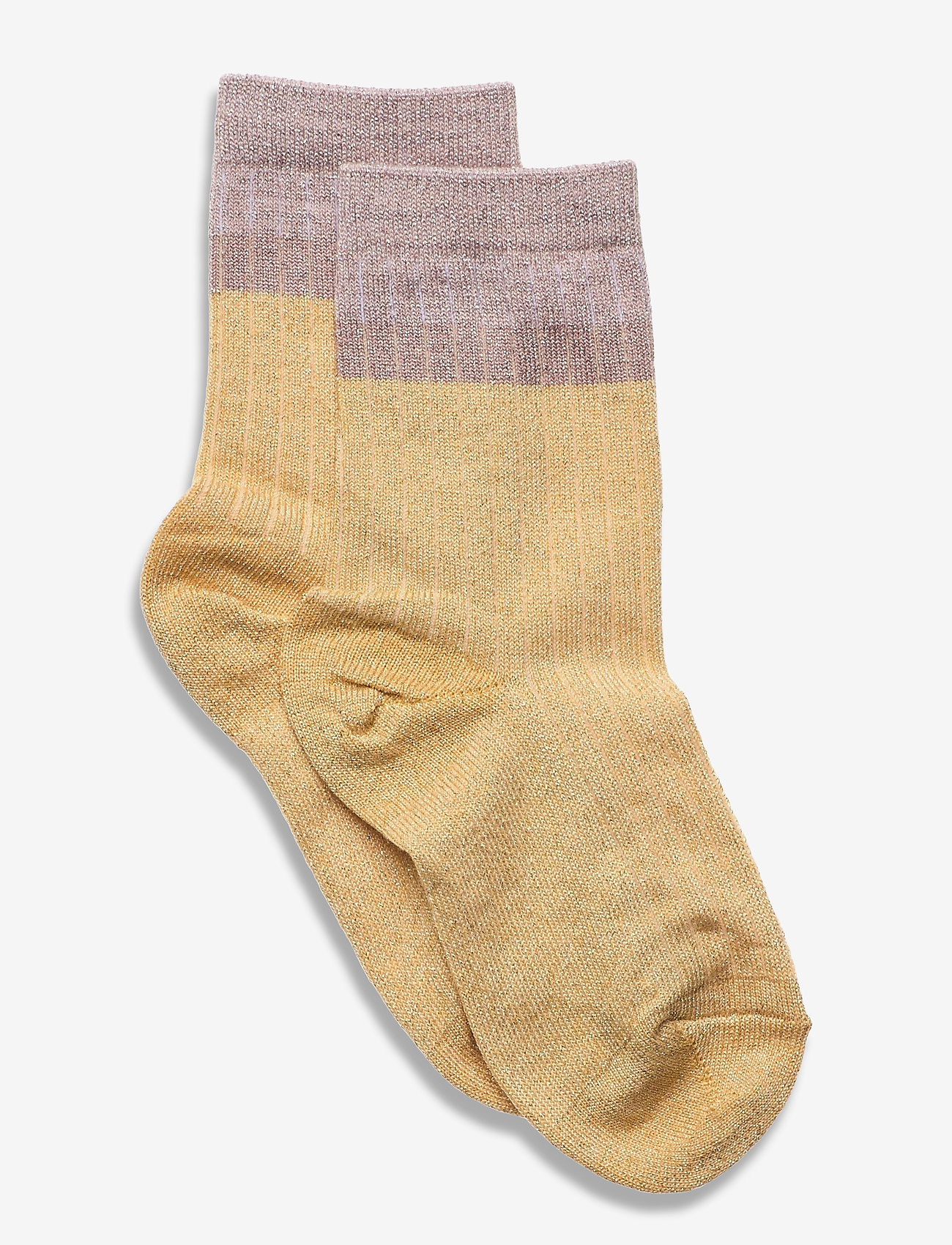 Norma glitter socks - YELLOW