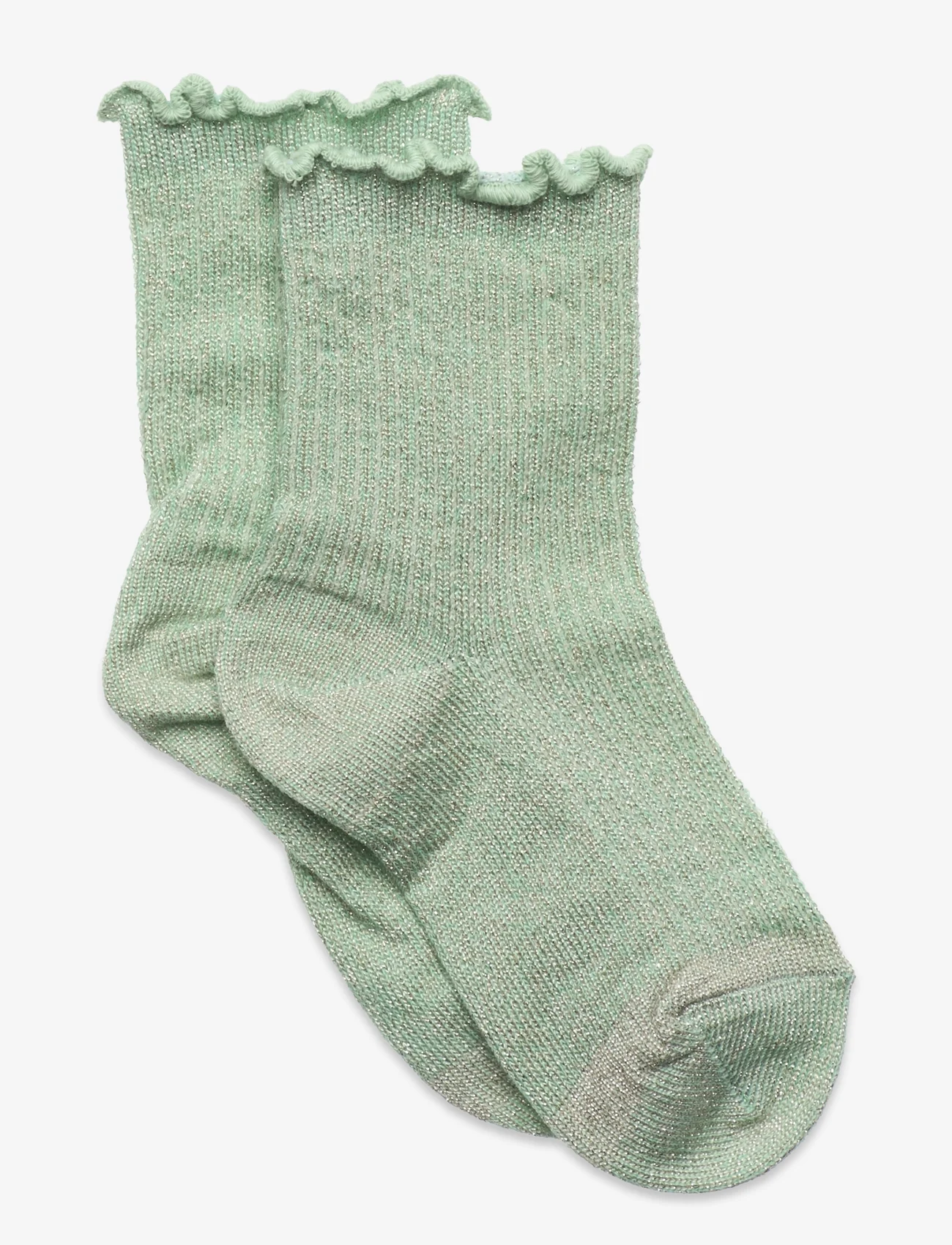 mp Denmark - Doris glitter socks - laagste prijzen - pastel green - 0