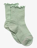 Doris glitter socks - PASTEL GREEN