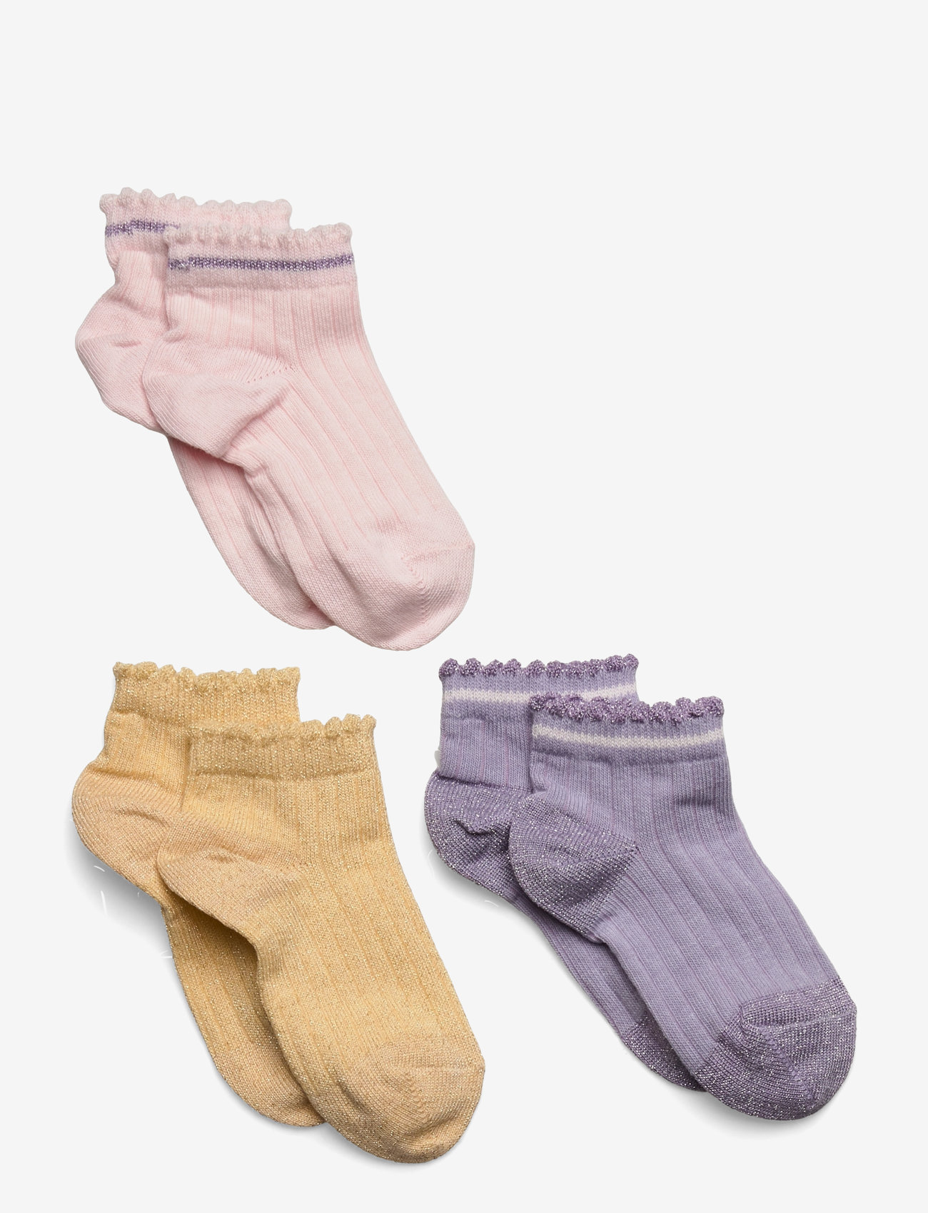 mp Denmark - Petra sneaker socks - 3-pack - multi - 0