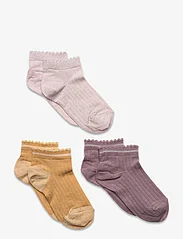 mp Denmark - Petra sneaker socks - 3-pack - laveste priser - multi mix - 0