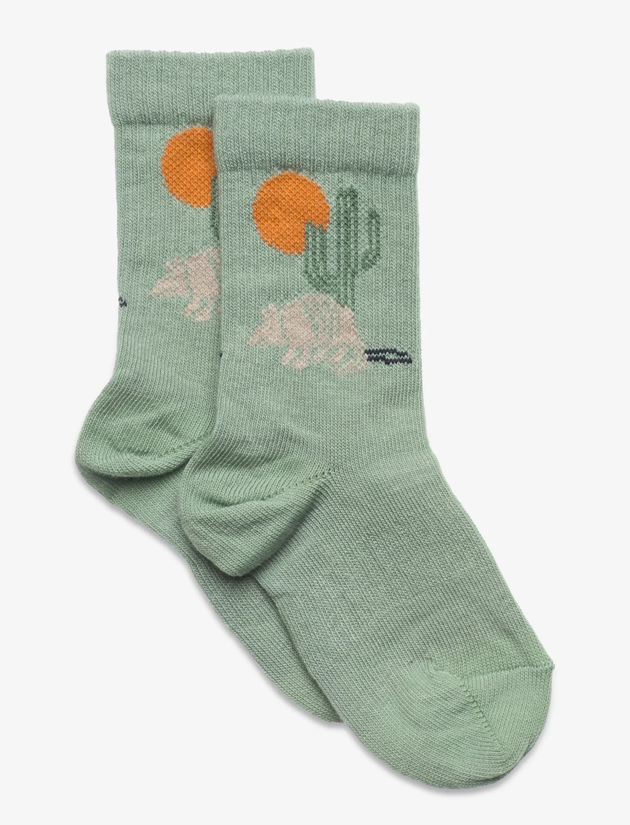 mp Denmark - Sune socks - zemākās cenas - granite green - 0