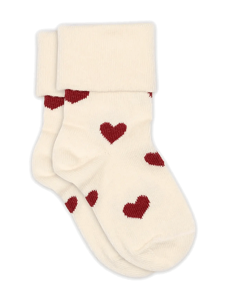 mp Denmark - Alvilda socks - baby socks - cream - 0