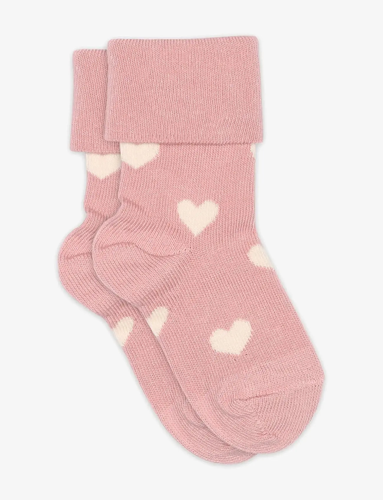 mp Denmark - Alvilda socks - baby socks - silver pink - 0