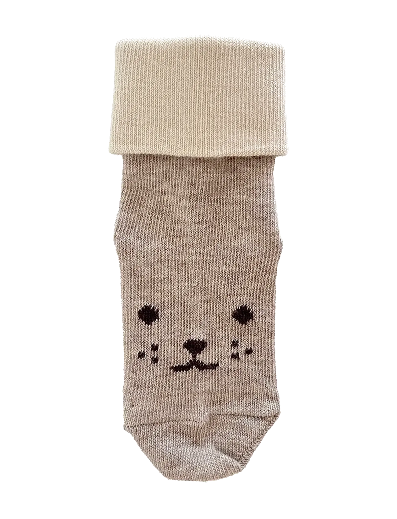 mp Denmark - Anton socks - baby-socken - light brown melange - 1
