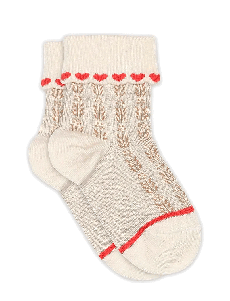 mp Denmark - Klara short socks - beebisokid - dew - 0