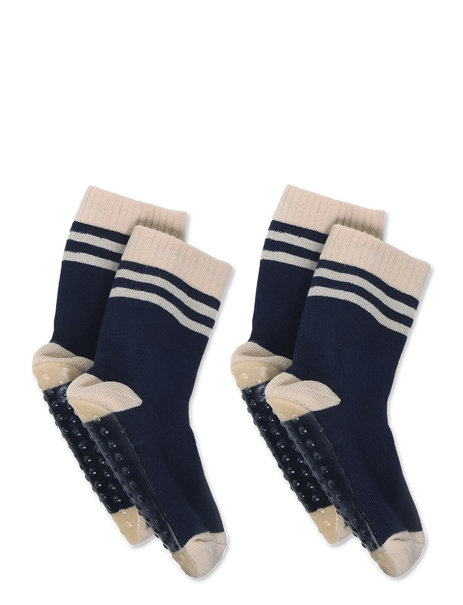 mp Denmark - Norman socks - anti-slip - anti-rutsch socken - navy - 1