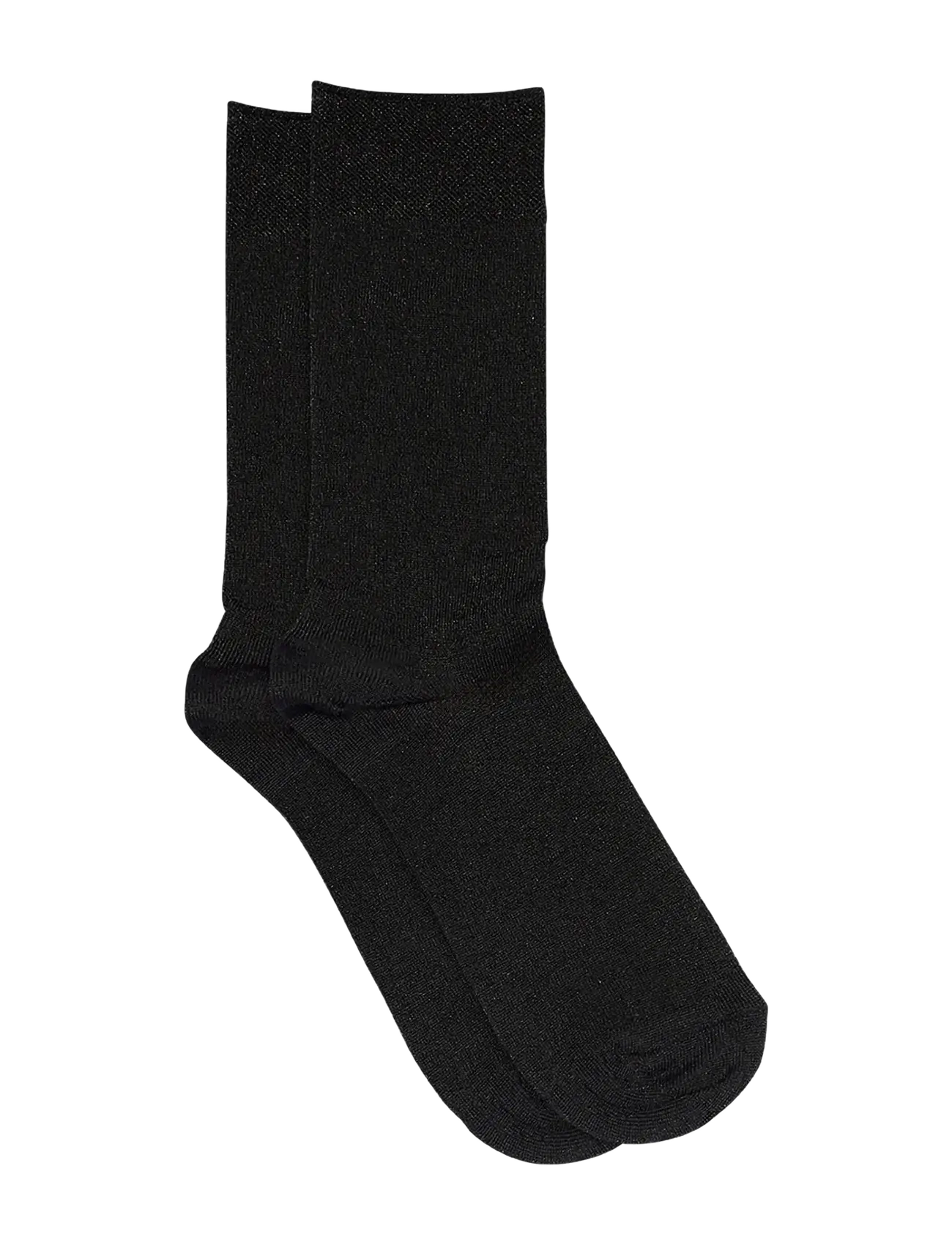 mp Denmark Pernille Glitter Socks, 37/39, Schwarz - Regular Frauen