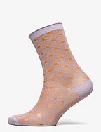 Donna glitter socks - MUSKMELON
