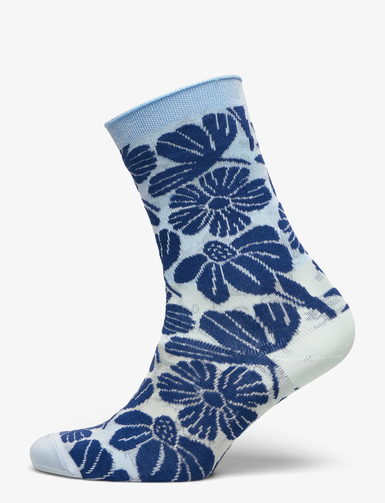 mp Denmark - Nicola socks - laveste priser - true blue - 0