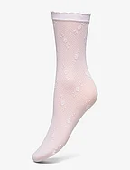 Margot nylon socks - WHITE