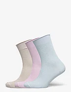 Lucinda socks 3-pack - FRAGRANT LILAC