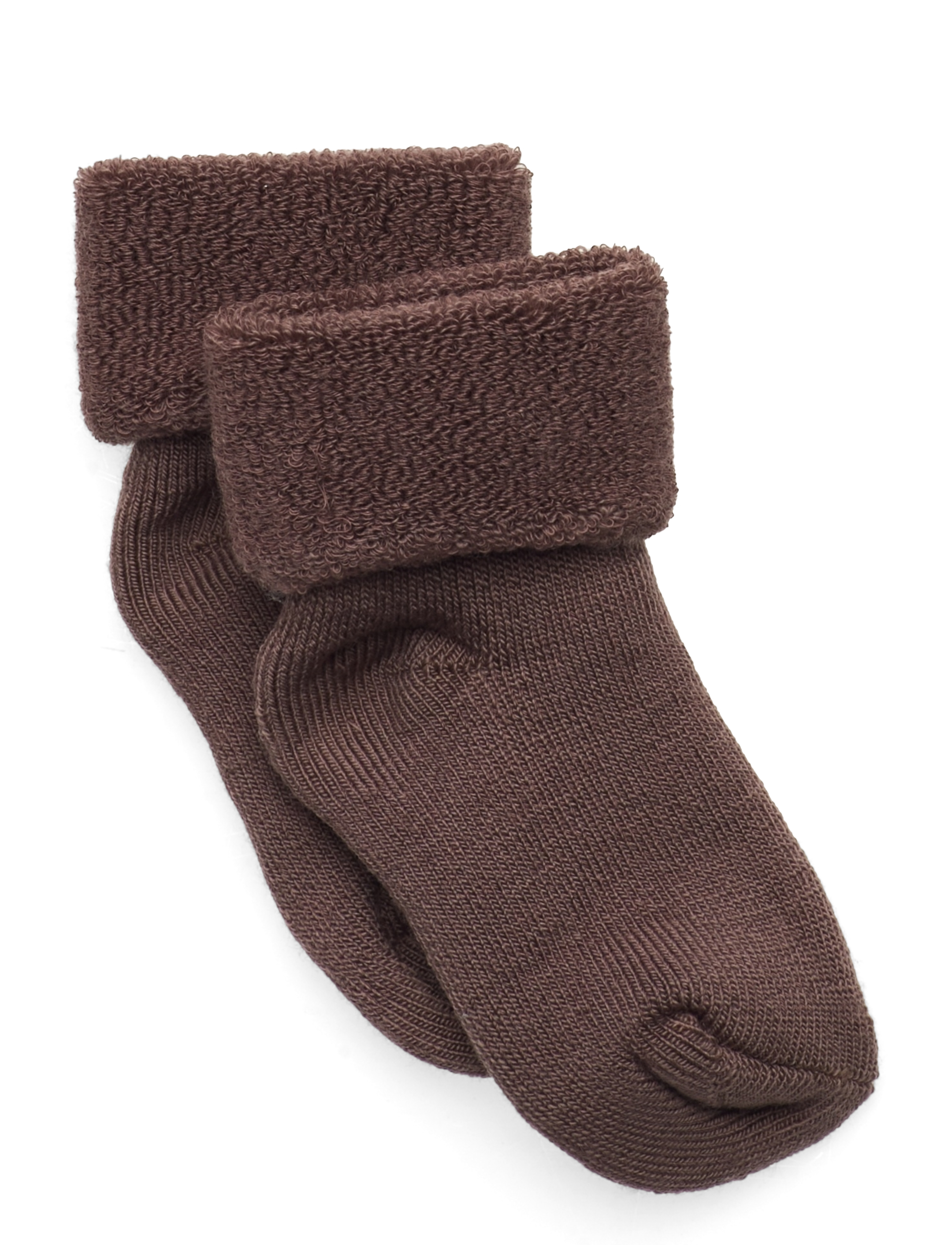 mp Denmark - Wool/cotton socks - brown sienna - 0