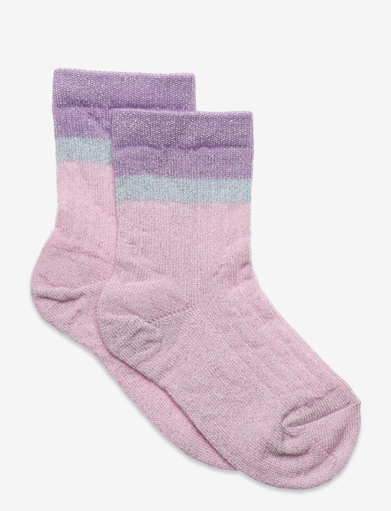 mp Denmark - Norma glitter socks - efterårstøj - fragrant lilac - 0