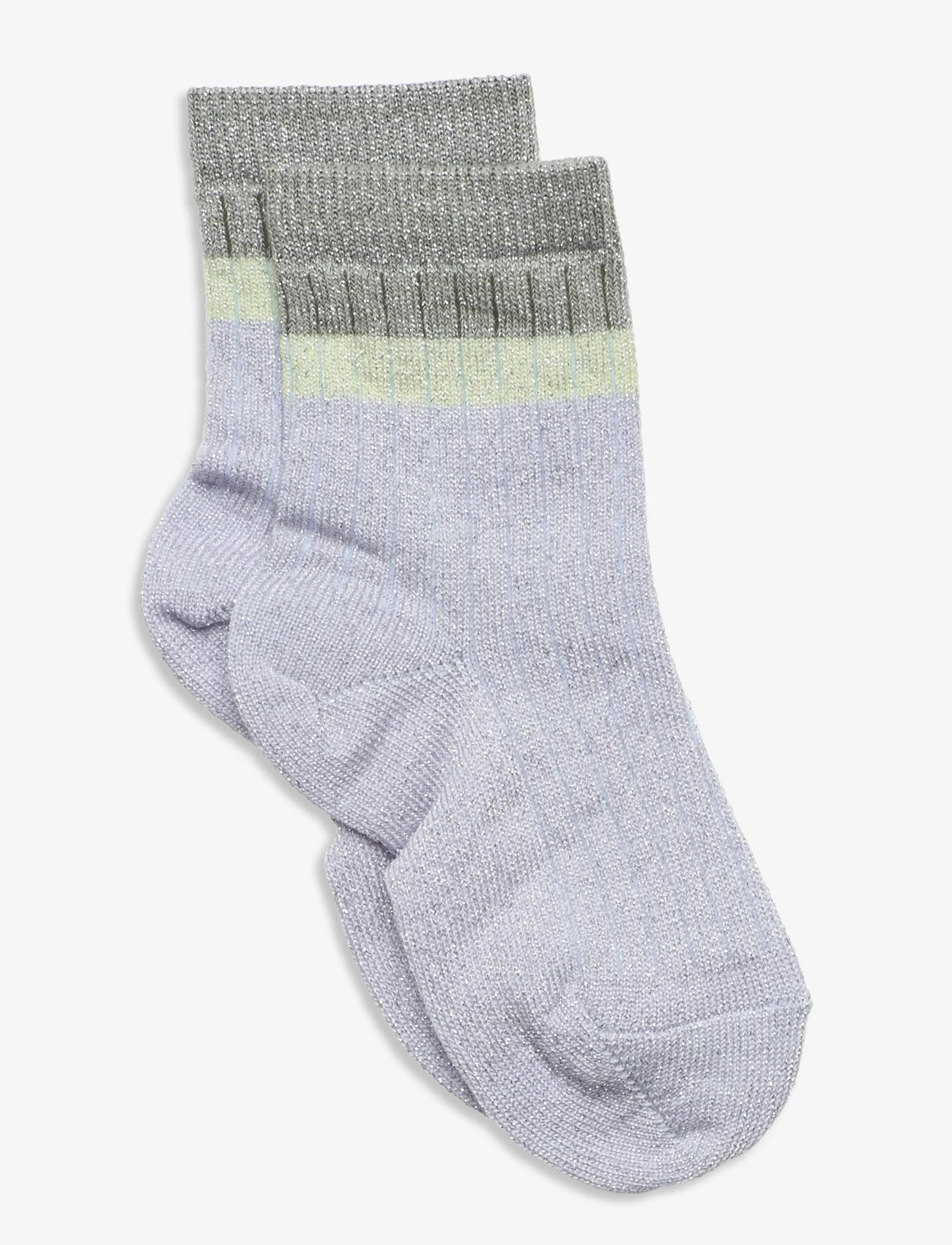 mp Denmark - Norma glitter socks - die niedrigsten preise - heather sky - 0