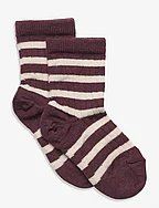 Elis socks - GRAPE SKIN