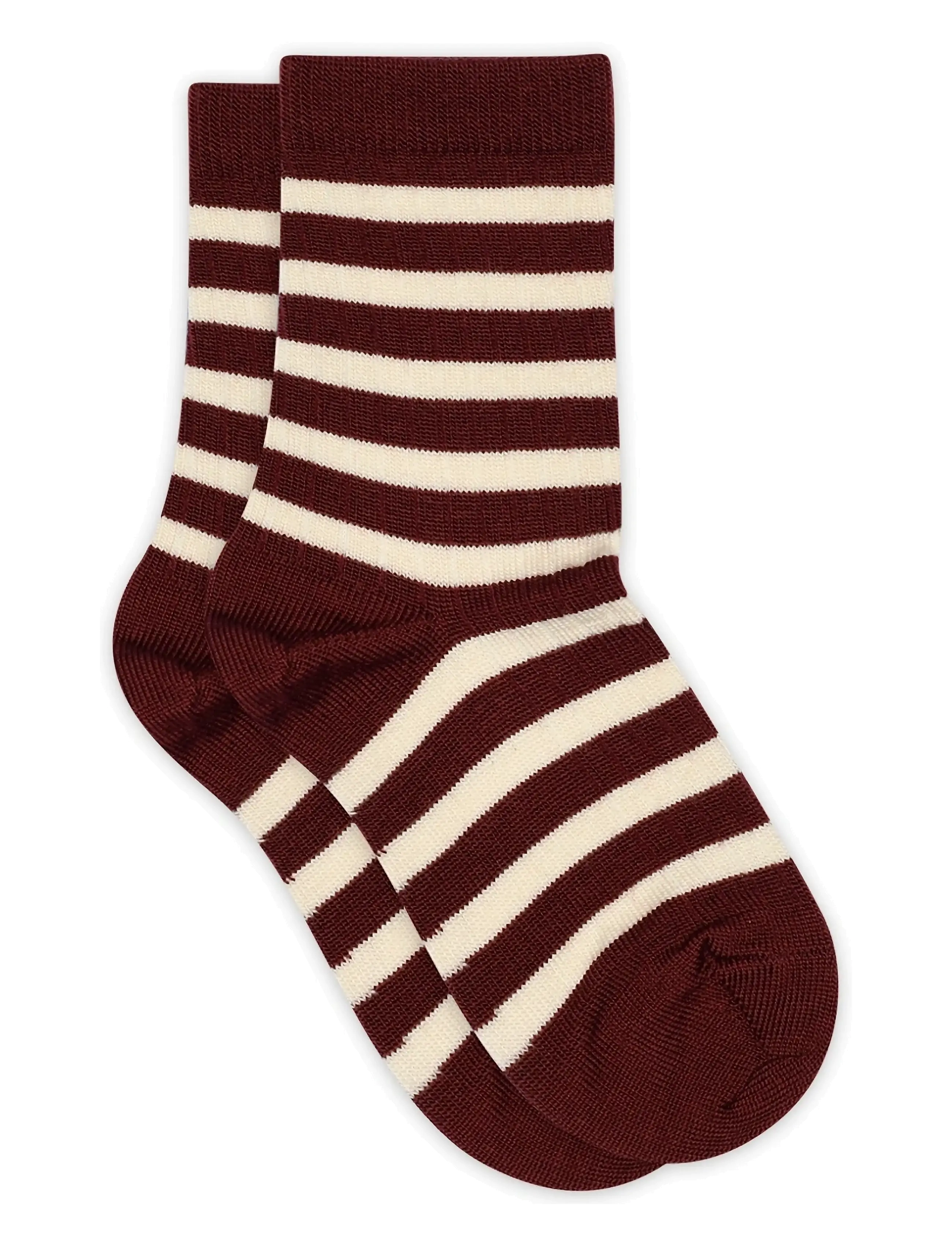 Elis socks - WINE RED