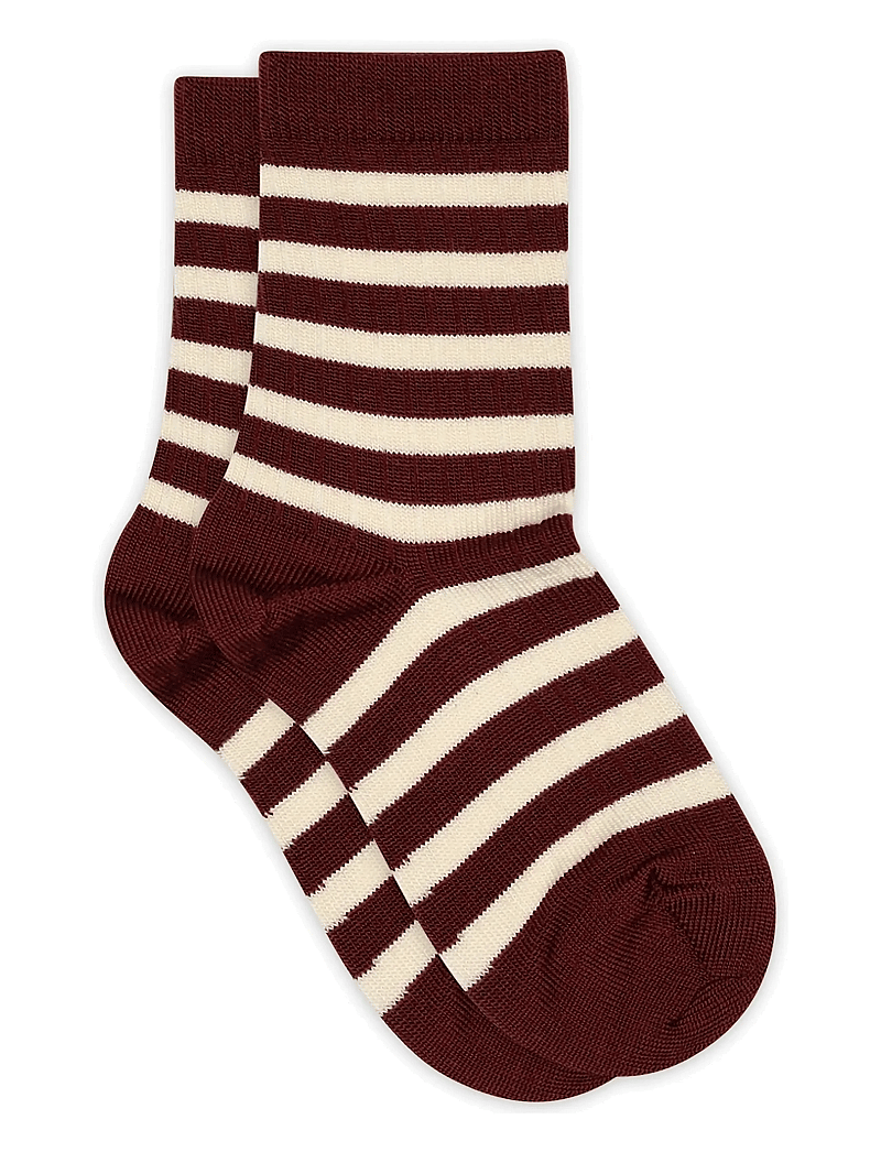 mp Denmark - Elis socks - strumpor - wine red - 0