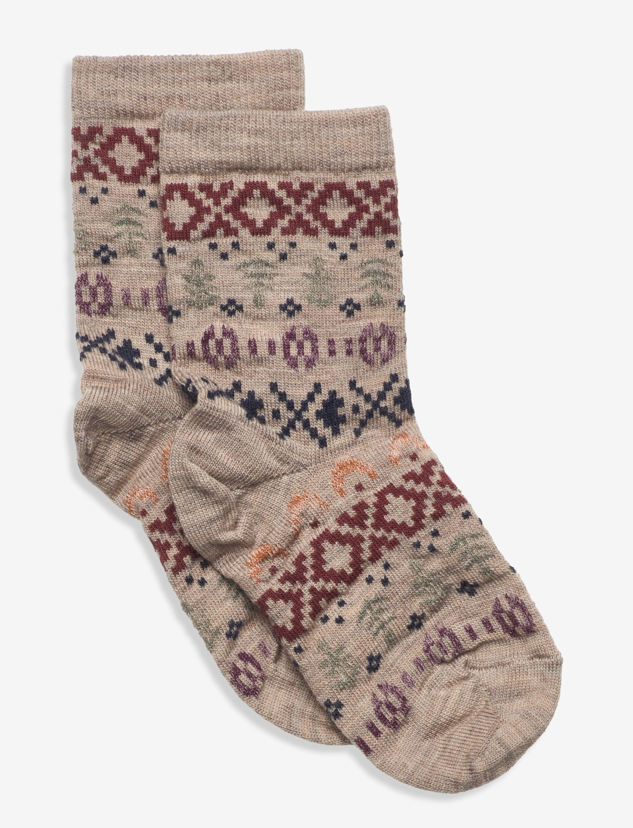 mp Denmark - Anna socks - light brown melange - 0