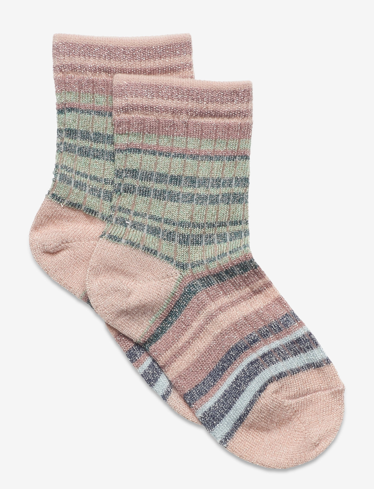 mp Denmark - Vilma glitter socks - rose dust - 0