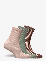 mp Denmark - Karen socks - 3-pack - lägsta priserna - rose dust multi mix - 1