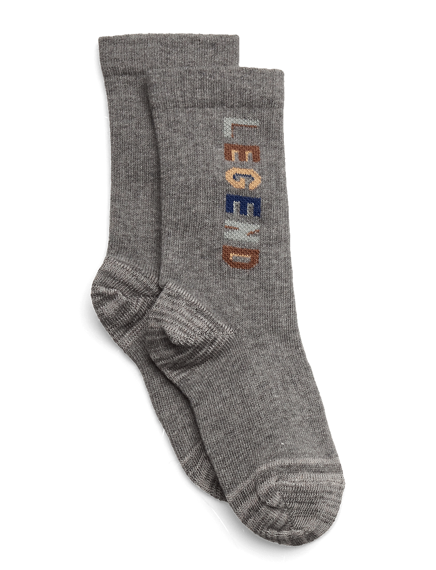 mp Denmark - Legend socks - strømper - grey melange - 0