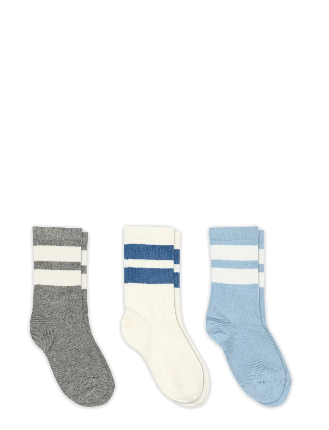 mp Denmark Anker socks - 3-pack - mp Kids - BLUE BELL / multi