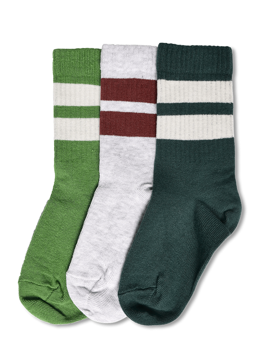 mp Denmark - Anker socks - 3-pack - strümpfe - capulet olive - 0