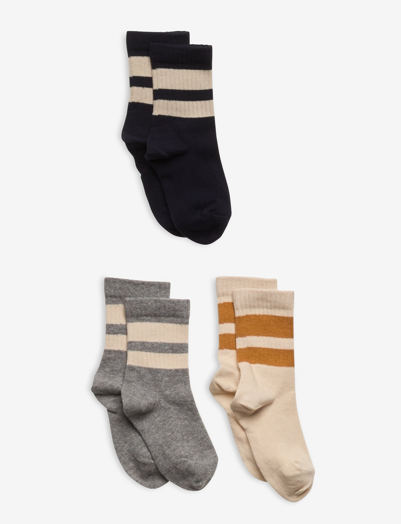 mp Denmark - Anker socks - 3-pack - höstkläder - navy - 0