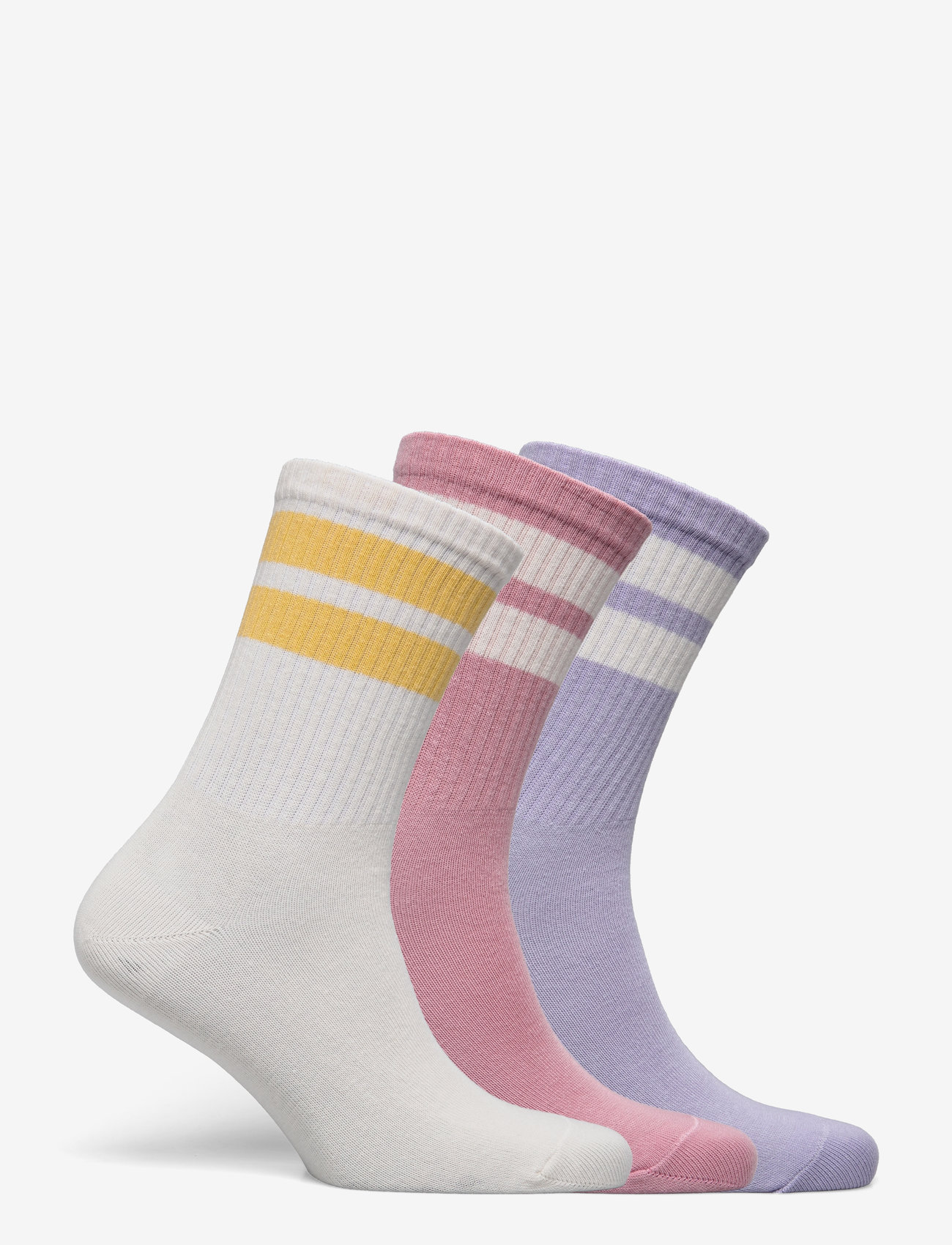 mp Denmark - Anker socks - 3-pack - höstkläder - silver pink - 1