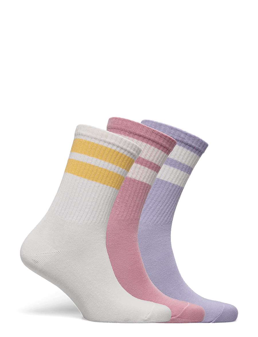 mp Denmark - Anker socks - 3-pack - strømper - silver pink - 1