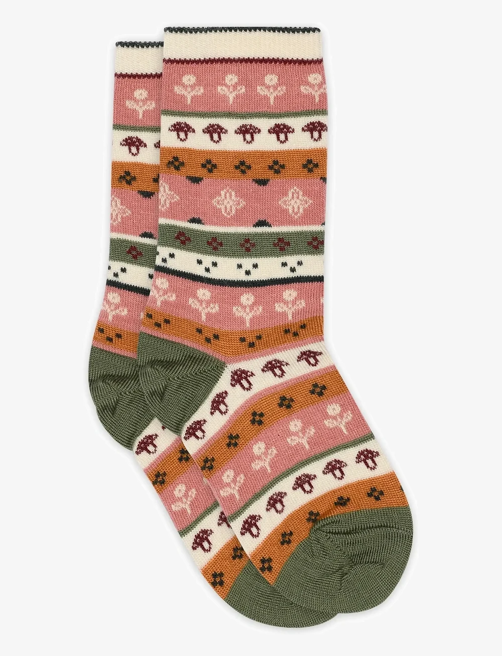 mp Denmark - Røskva long socks - strømper - vintage rose - 0