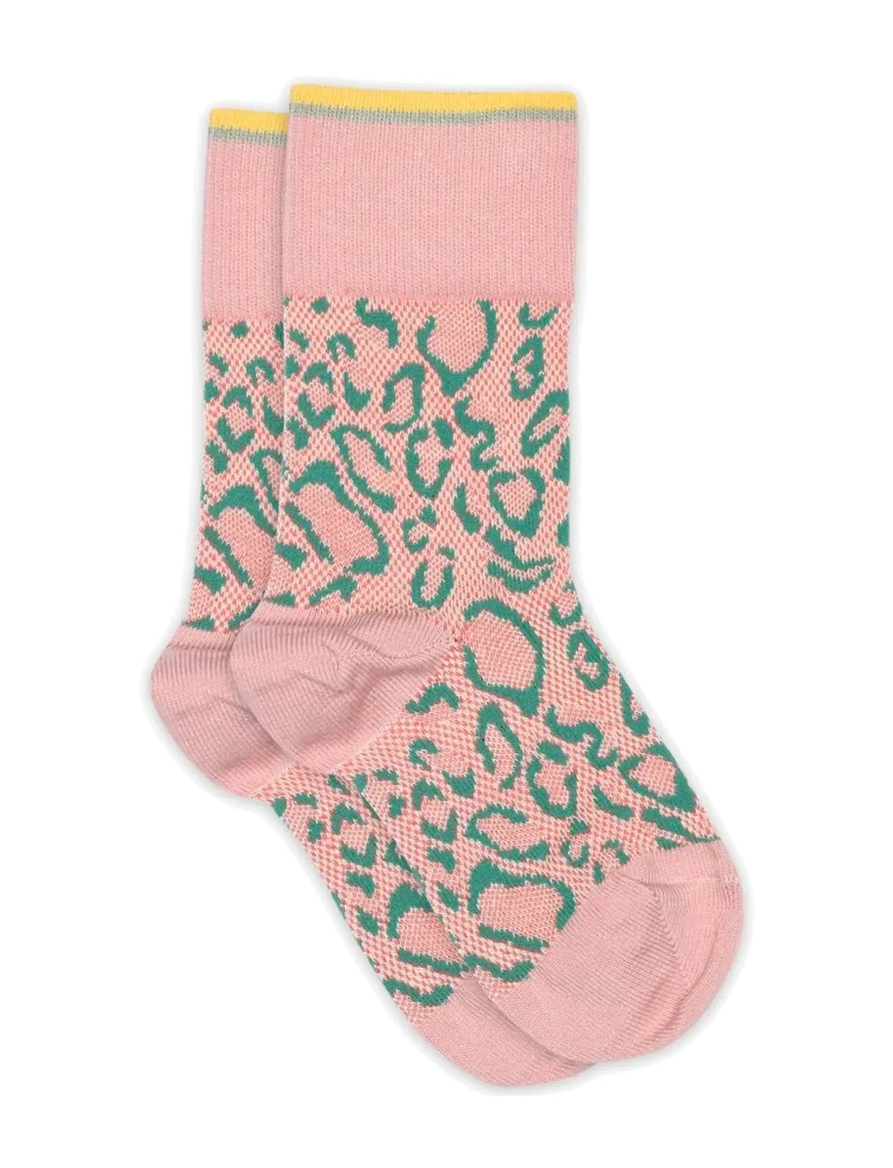 mp Denmark Leoni Socks, Børn, Leopard Print Strømper, Pink, Str: 22/24