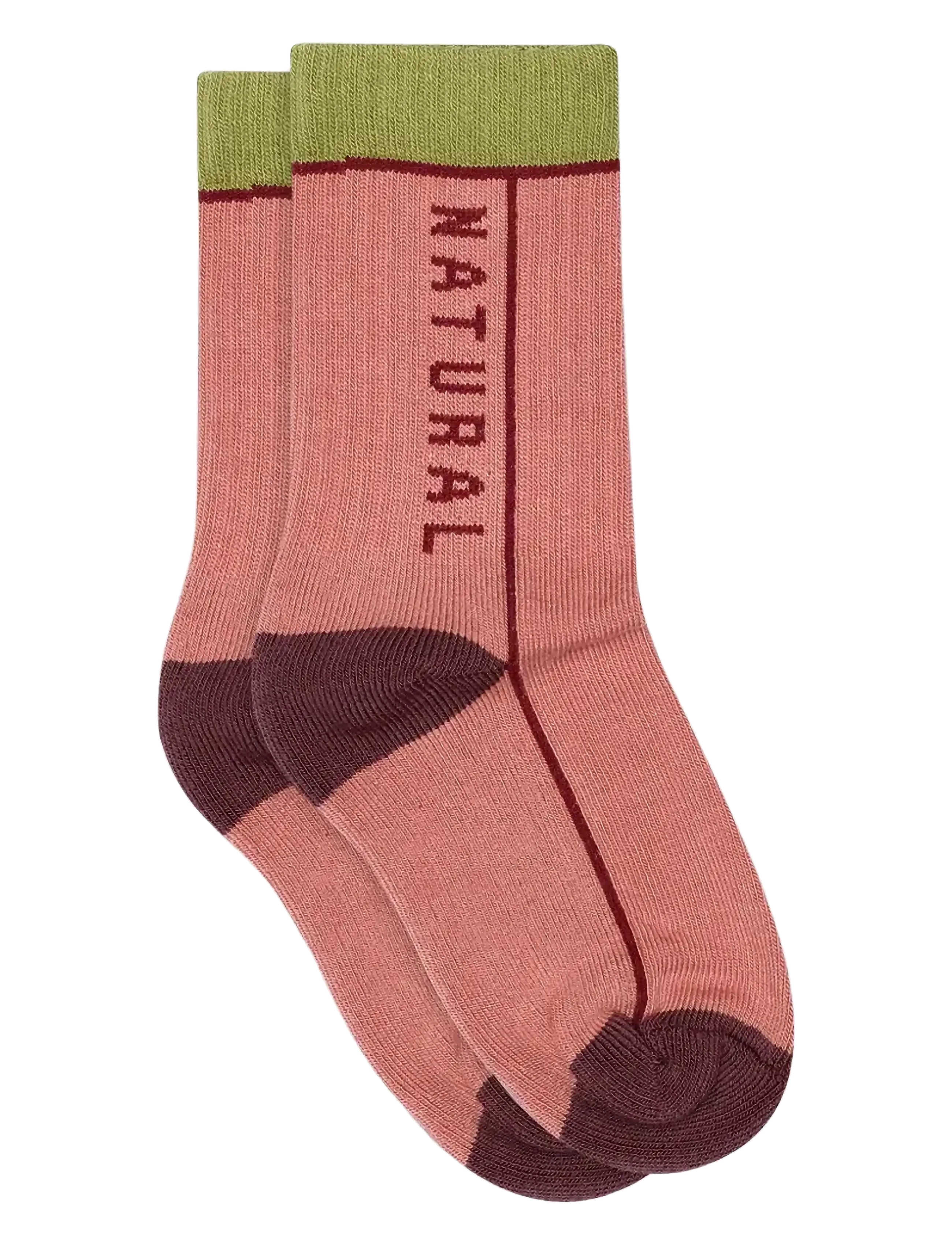 mp Denmark Natural socks - Kläder - ASH ROSE / pink/rose