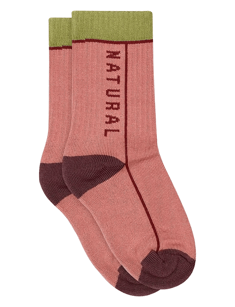 mp Denmark - Natural socks - strumpor - ash rose - 0