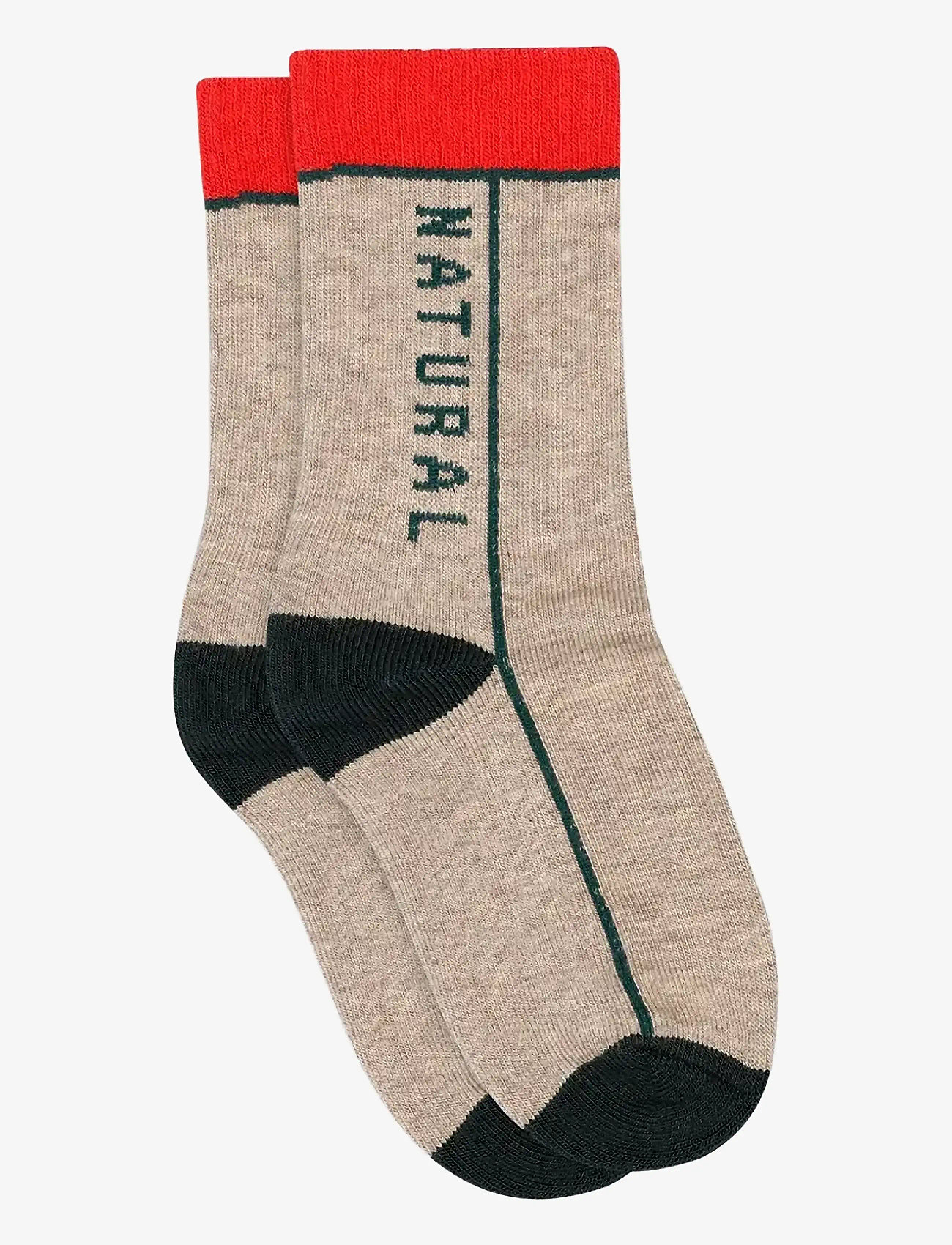 mp Denmark - Natural socks - herbstliche kleidung - light brown melange - 0