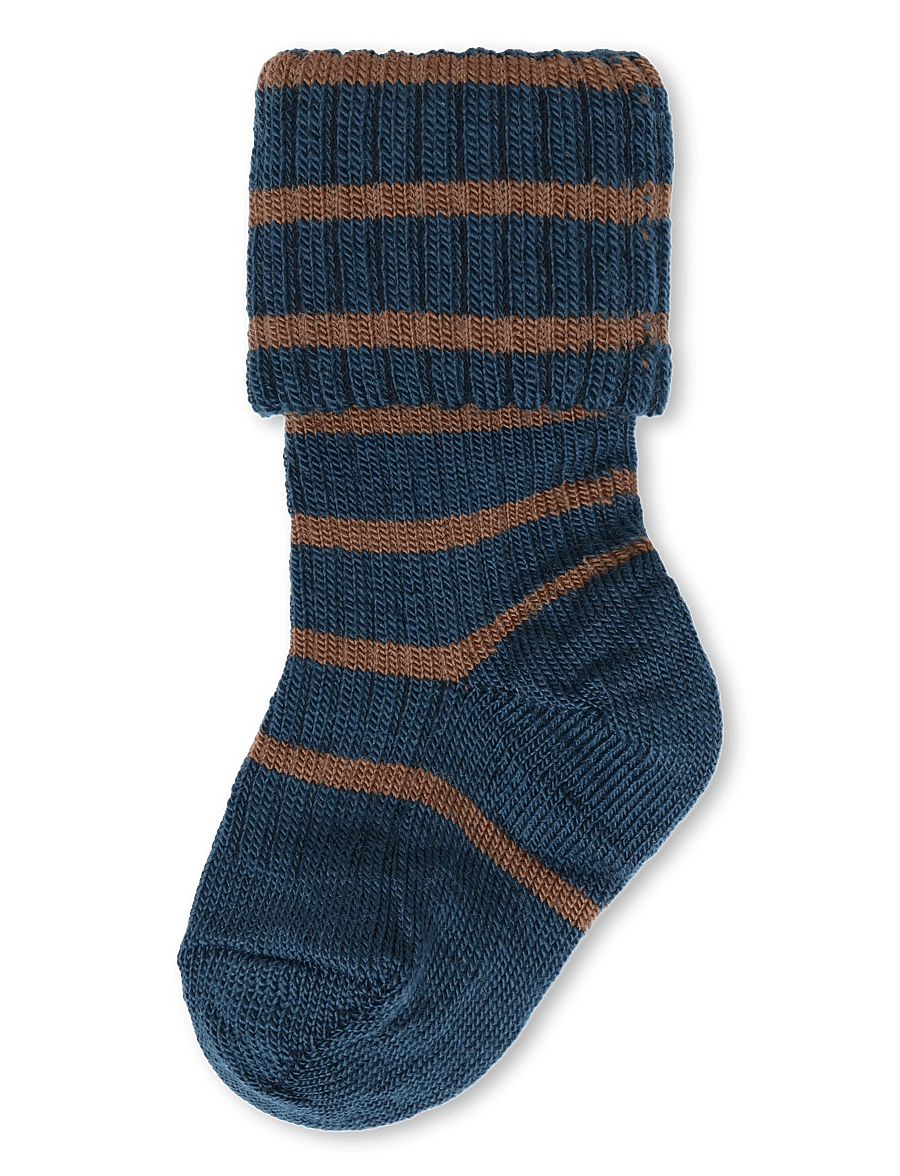 mp Denmark - Viggy baby socks - baby-socken - dark demin - 0