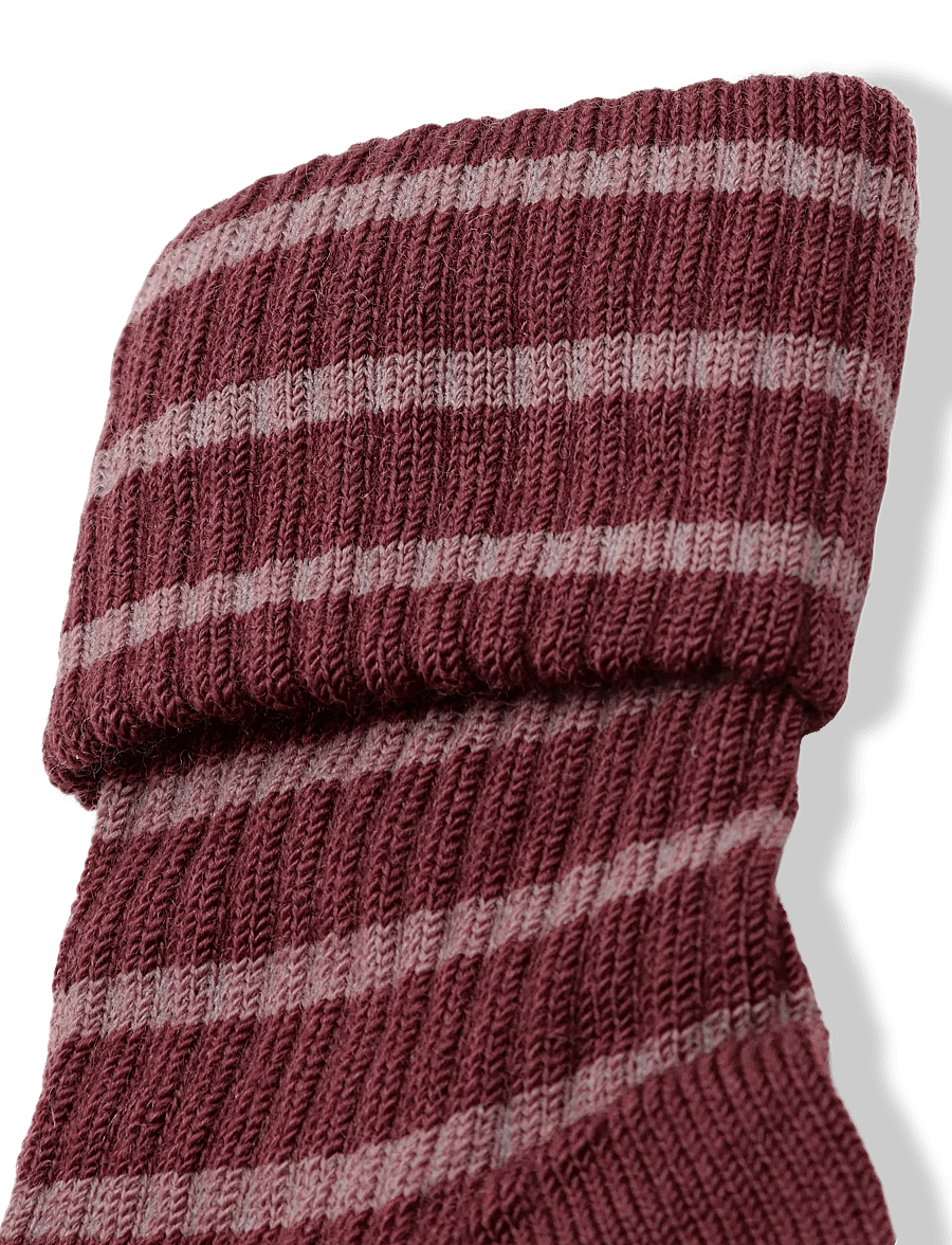 mp Denmark - Viggy baby socks - babysokker - grape skin - 2