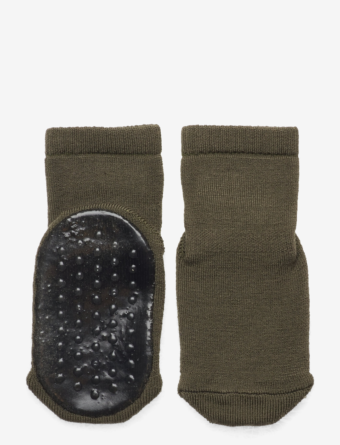 mp Denmark - Wool socks - anti-slip - laveste priser - ivy green - 0