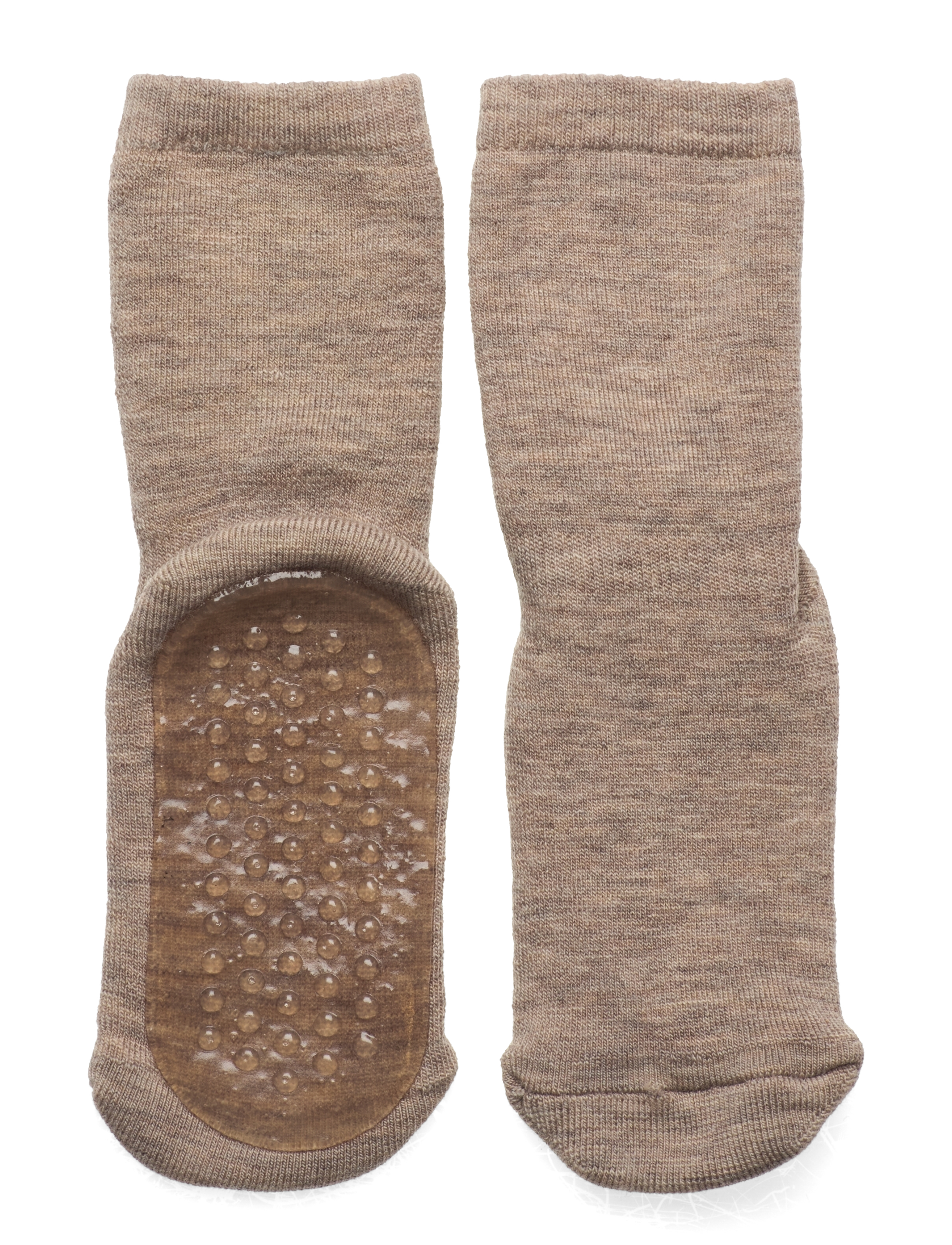 mp Denmark Wool Socks Anti-Slip, 25/28, Socken & Strumpfhosen, Beige - Non-slip Socks, Kinder