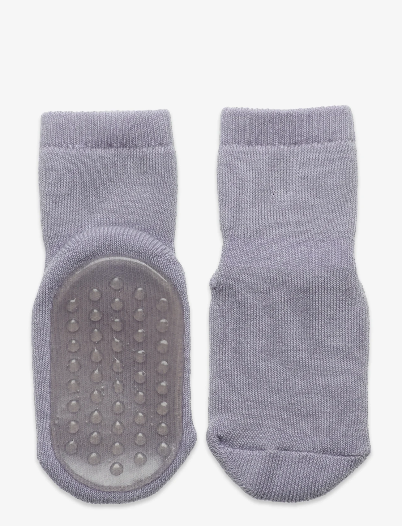 mp Denmark - Cotton socks - anti-slip - zeķes - lavender sky - 0