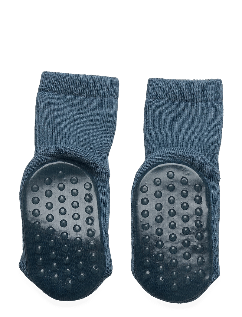 mp Denmark - Cotton socks - anti-slip - halksockor - provincial blue - 1