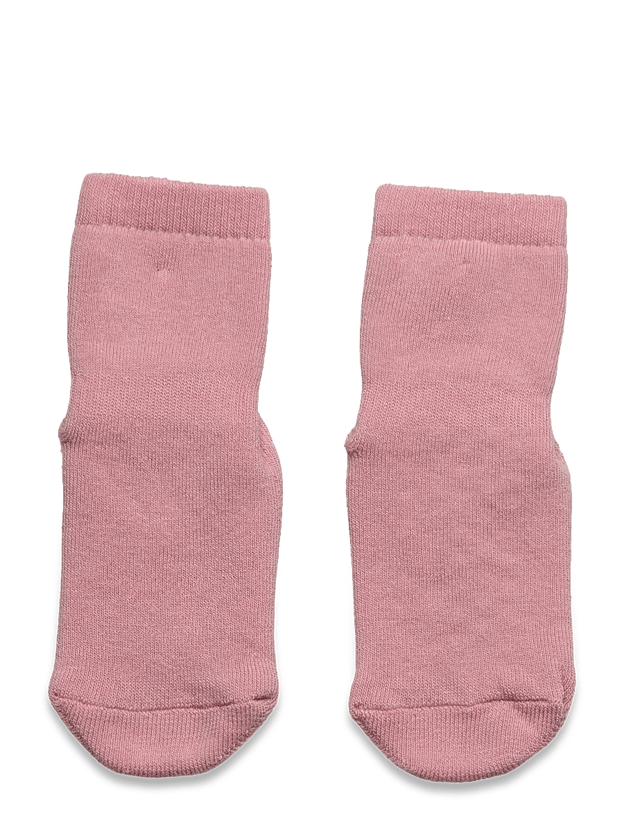 mp Denmark - Cotton socks - anti-slip - anti-rutsch socken - silver pink - 0
