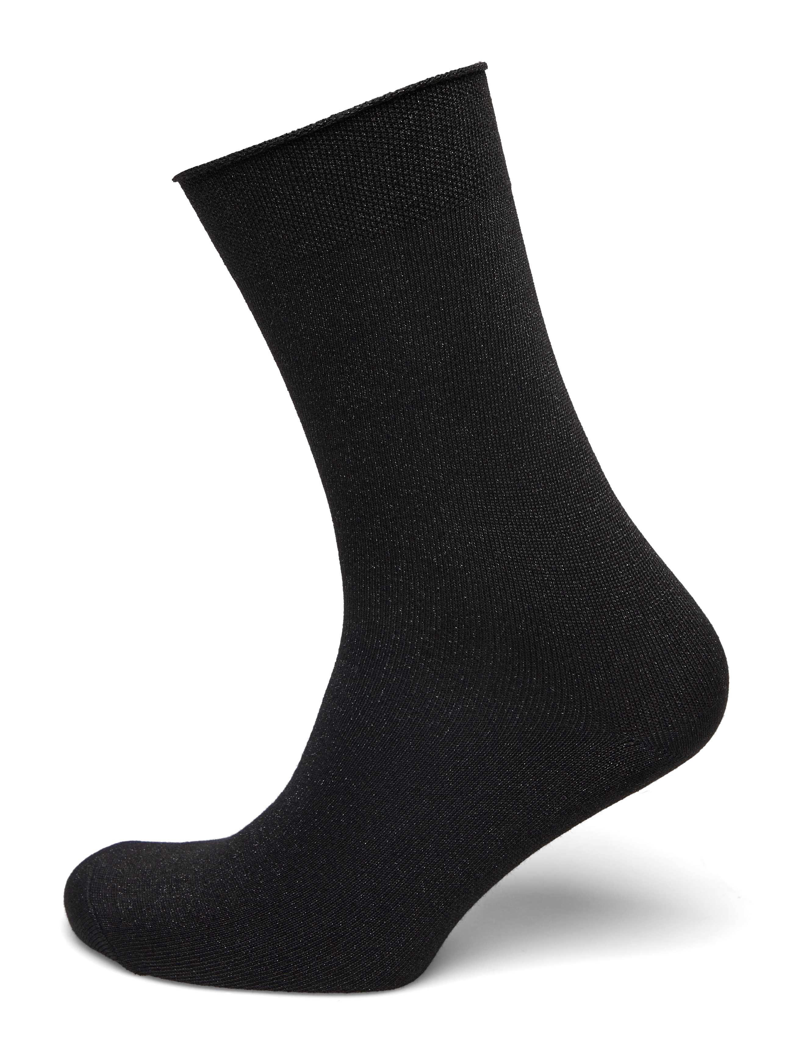 mp Denmark Lucinda glitter socks - Unterwäsche - BLACK / black