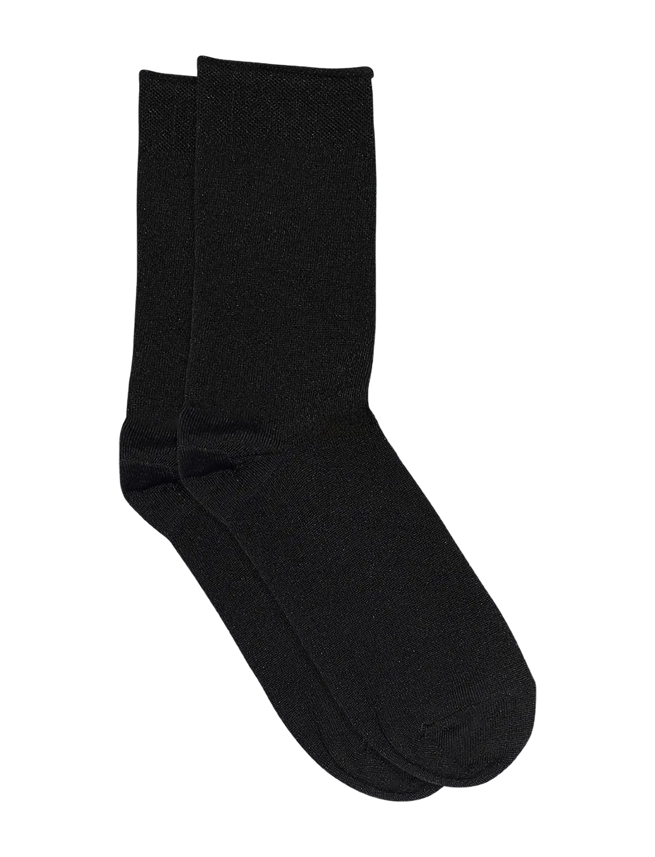 mp Denmark Lucinda glitter socks - Sokid - BLACK / black