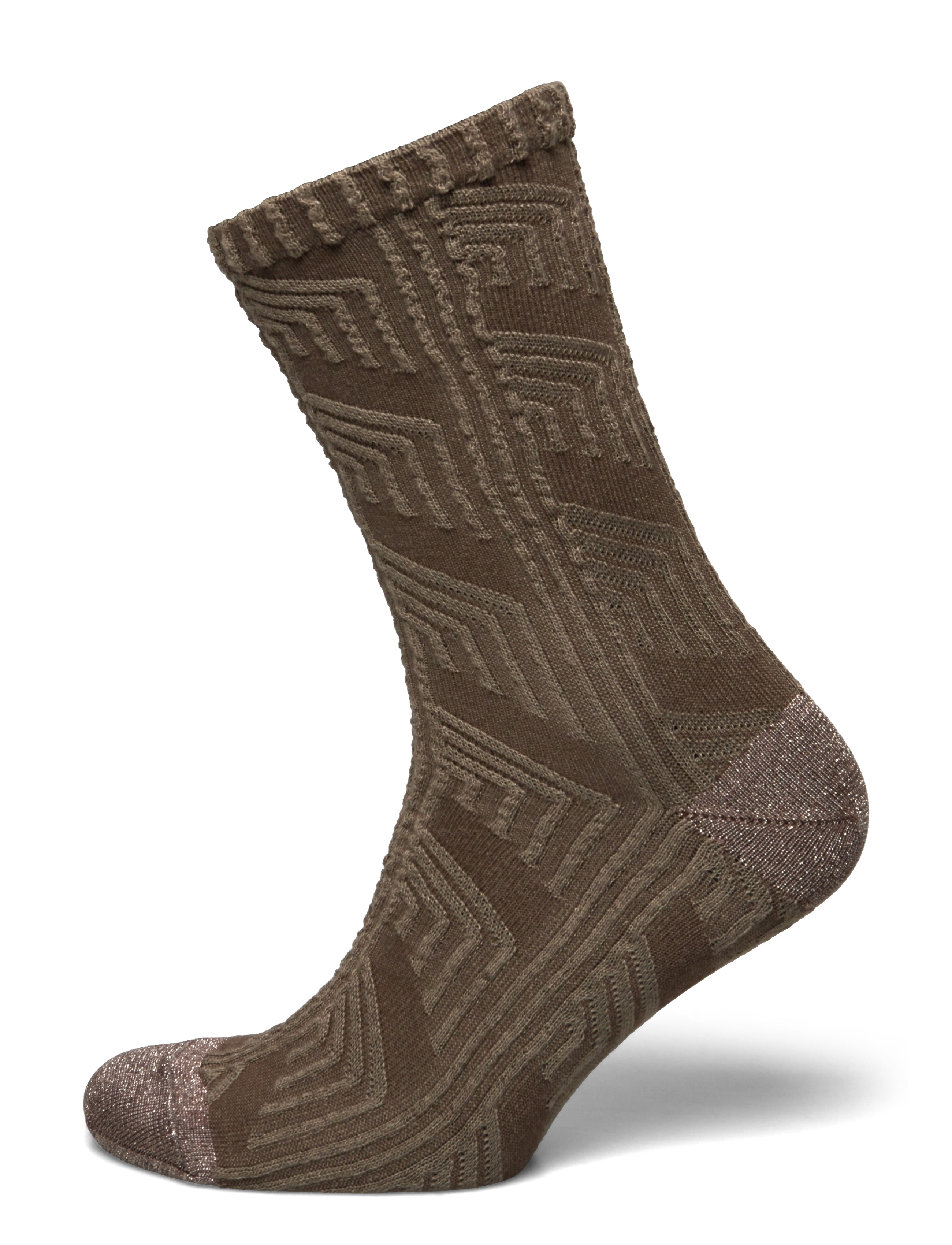 mp Denmark Erica socks - Strømper - MOUNTAIN TRAIL / brown