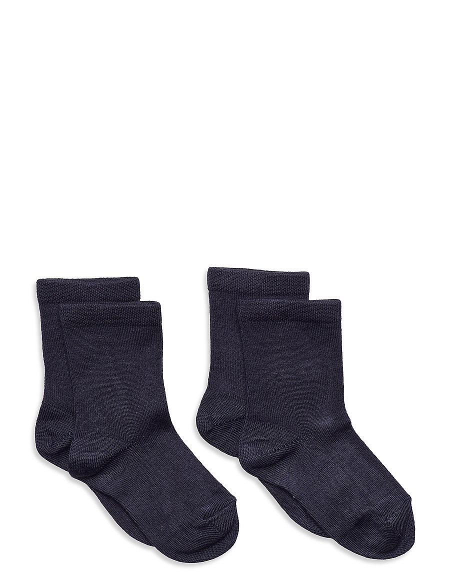 mp Denmark - Bamboo socks - 2-pack - sokid - indigo blue - 0