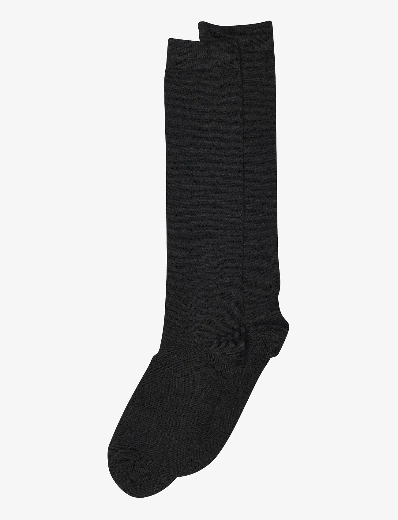 mp Denmark - Wool/cotton knee socks - black - 0