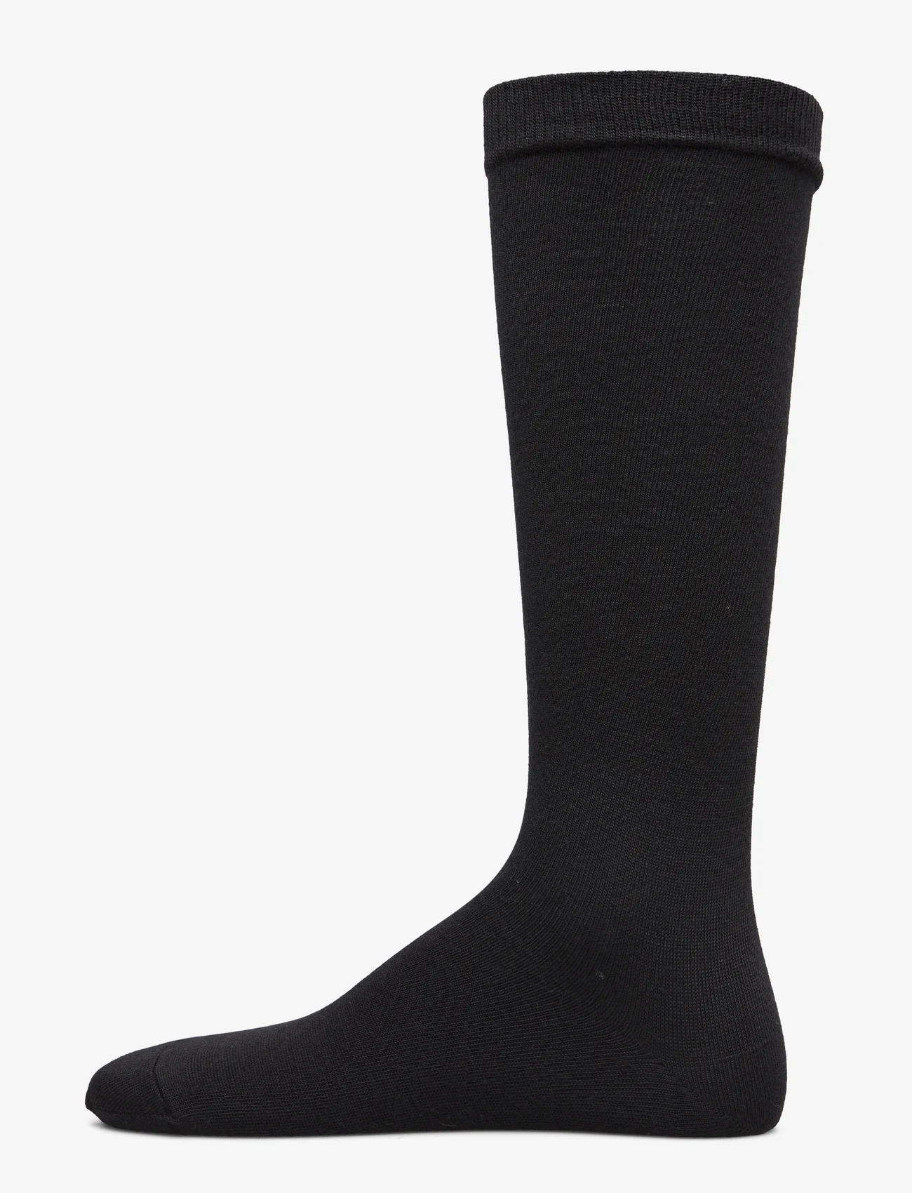 mp Denmark - Wool/cotton knee socks - mažiausios kainos - black - 0