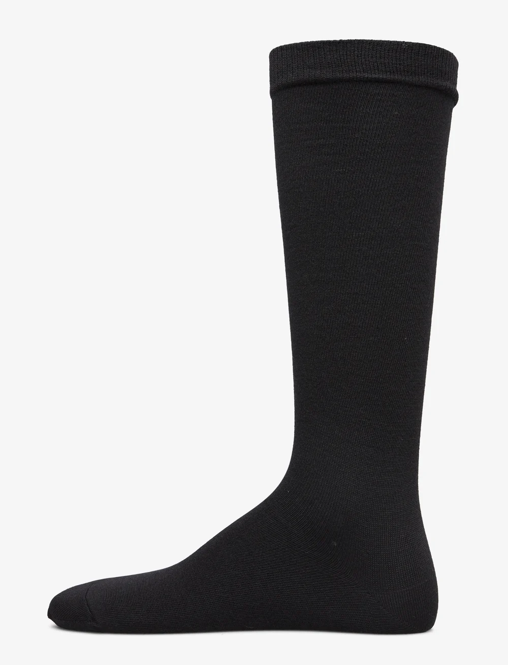 mp Denmark - Wool/cotton knee socks - klassikalised sokid - black - 0